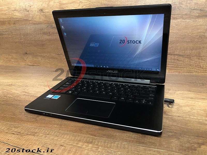 لپ تاپ تبلتی Asus Q302UA  با پردازنده i5 نسل 6-فروشگاه بیست استوک
