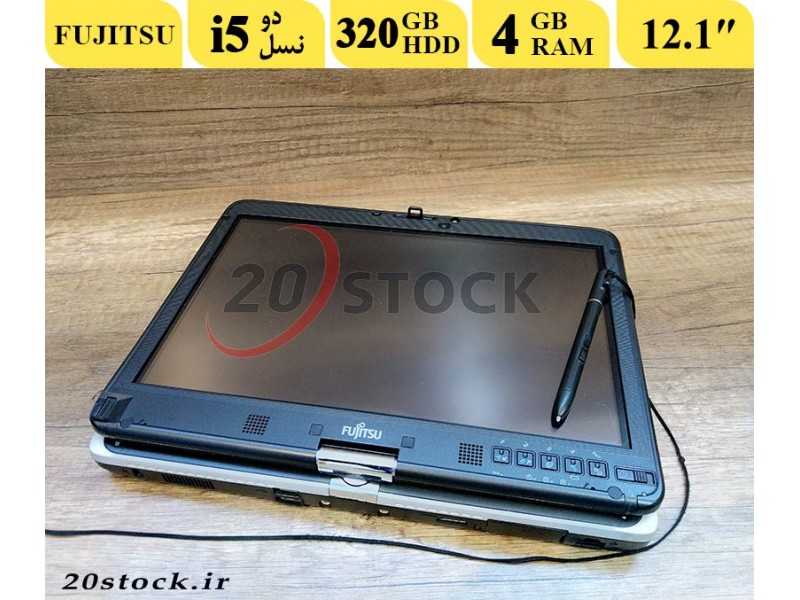 لپ تاپ استوک قیمت مناسب Fujitsu مدل Lifebook T731 لمسی قلم دار