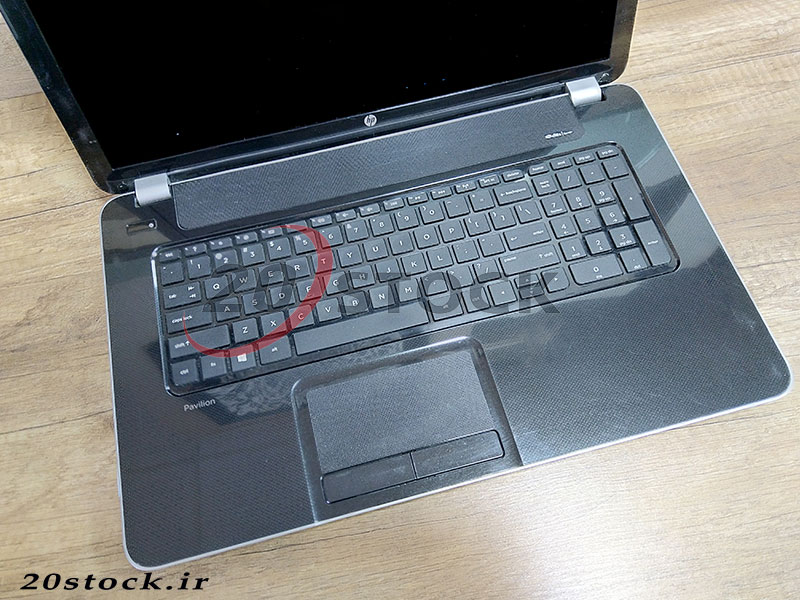 لپ تاپ استوک HP مدل Pavilion 17 با صفحه نمایش 17.3 اینچی