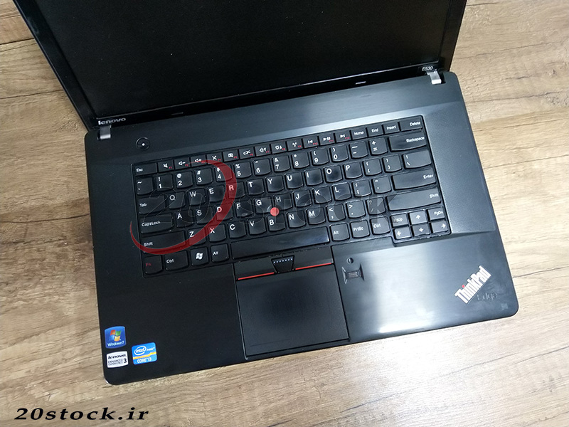 لپ تاپ استوک Lenovo  مدل  Think Pad E530 با رم 4 گیگابایتی و هارد 500 گیگابایت