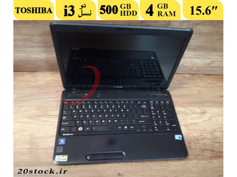 لپ تاپ استوک Toshiba مدل  Satellite Pro C650 با پردازنده  اینتل-فروشگاه بیست استوک