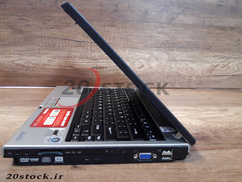 لپ تاپ استوک Toshiba مدل  satellite U205 با رم 2 گیگابایت-فروشگاه بیست استوک