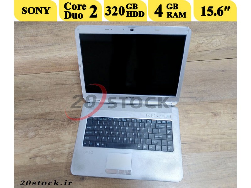 لپ تاپ استوک Sony مدل VGN-NS230 E  با پردازنده اینتل و صفحه نمایش 15.4 اینچی
